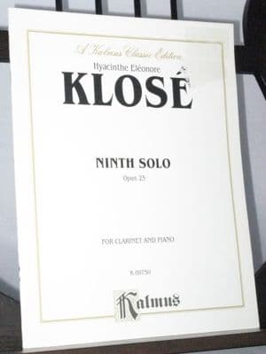 Klose H E - Ninth Solo Op 25