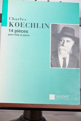 Koechlin C - 14 Pieces for Flute & Piano