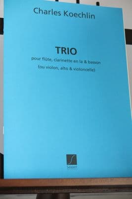 Koechlin C - Trio for Flute Clarinet & Bassoon