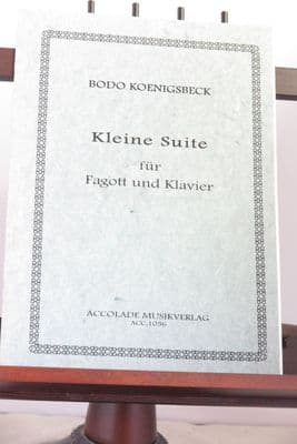 Koenigsbeck B - Kleine Suite for Bassoon & Piano