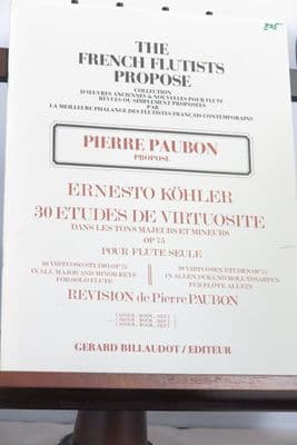 Kohler E - 30 Virtuoso Studies Op 75 Vol 2 Nos 11-20 for Solo Flute