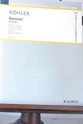 Kohler E - Bonsoir Romanze Op 29 for Flute & Piano