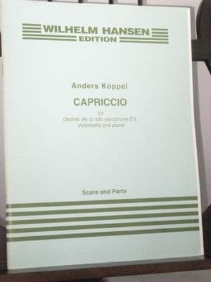 Koppel A - Capriccio for Clarinet Violoncello & Piano