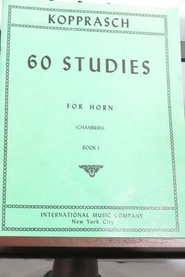Kopprasch C - 60 Studies for Horn Book 1 Studies 1-34