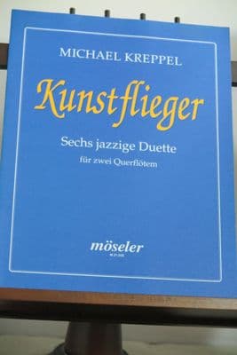 Kreppel M - Kunstflieger - 6 Jazzy Duets for 2 Flutes