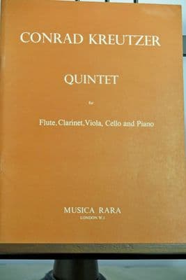 Kreutzer C - Quintet for Flute Clarinet Viola Cello & Piano