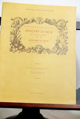 Krommer F - Concerto in E Flat Op 36 for Clarinet and Piano arr Simon L