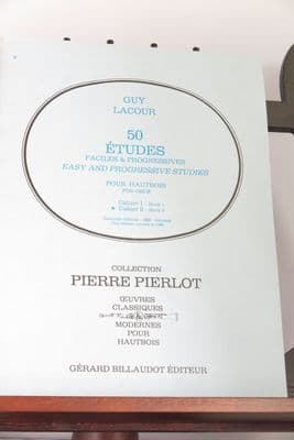 Lacour G - 50 Easy & Progressive Studies for Oboe (or Saxophone) Vol 2 Nos 26-50