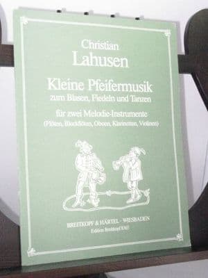 Lahusen C - Kleine Pfeifermusik for 2 Melody Instruments