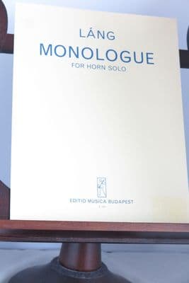 Lang I - Monologue for Horn Solo