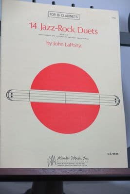 LaPorta J - 14 Jazz-Rock Duets for 2 Clarinets