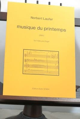 Laufer N - Musique du Printemps for Flute & Organ