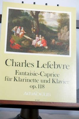 Lefebvre C - Fantaisie-Caprice Op 118 for  Clarinet & Piano