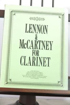 Lennon & McCartney for Clarinet Solo arr Alfassy L