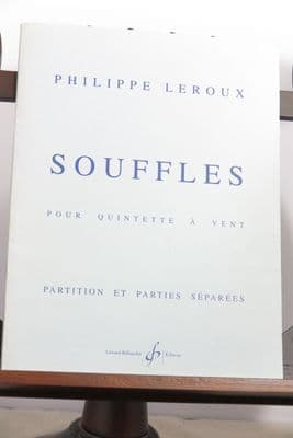 Leroux P - Souffles for Wind Quintet