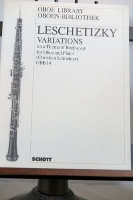 Leschetizky T H - Variations on a Theme of Beethoven for Oboe & Piano