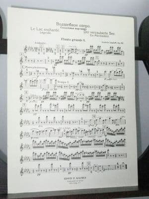 Liadov A - The Enchanted Lake Op 62 Flute 1 Part