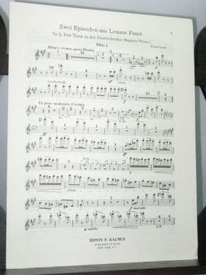 Liszt F - Der Tanz in der Dorfschenke (Mephisto Waltz) No 2 Flute 1 Part