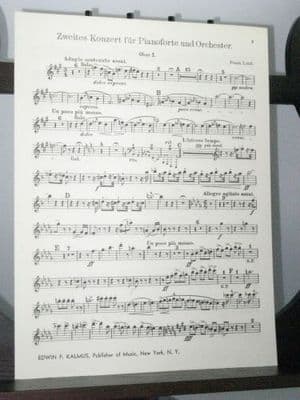 Liszt F - Piano Concerto No 2 Oboe 1 Part