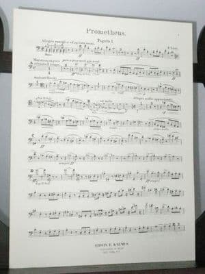 Liszt F - Prometheus Bassoon 1 Part