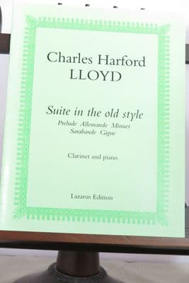 Lloyd C H - Suite in the Old Style for Clarinet and Piano