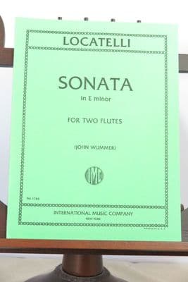Locatelli P - Sonata in E Minor for  2 Flutes