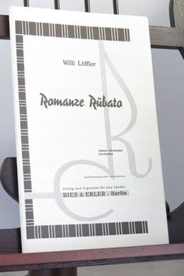 Loffler W - Romanze Rubato for Salon Orchestra
