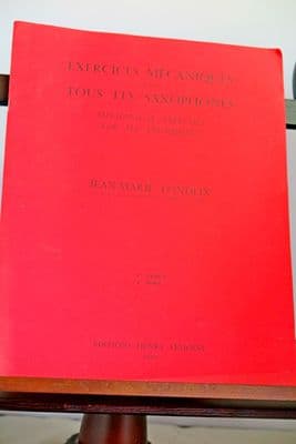 Londeix J-M - Mechanical Exercices for All Saxophones Book 1