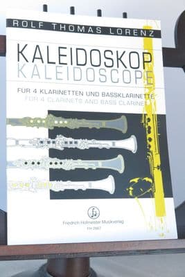 Lorenz R T - Kaleidoscope for 4 Clarinets & Bass Clarinet