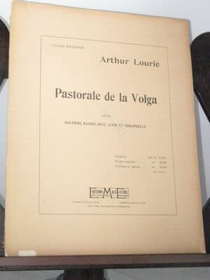 Lourie A - Pastorale de la Volga for Oboe Bassoon 2 Violas & Cello