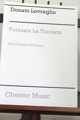 Lovreglio D - Fantasia La Traviata Op 45 for Clarinet & Piano