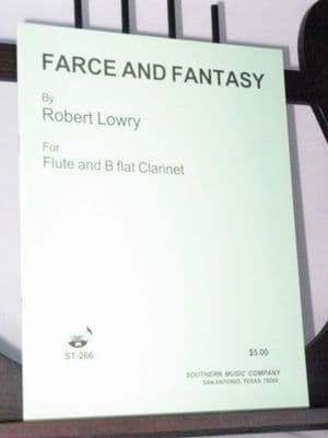 Lowry R - Farce and Fantasy for Flute & Clarinet