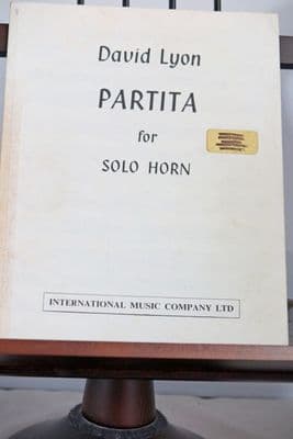 Lyon D - Partita Op 6 for Solo Horn
