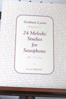 Lyons G - 24 Melodic Studies for Saxophone