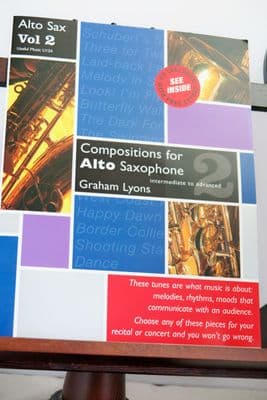 Lyons G - Compositions for Alto Saxophone Vol 2 Intermediate to Advanced