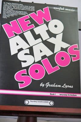 Lyons G - New Alto Sax Solos for Alto Saxophone & Piano Vol 1 Very Easy to Medium