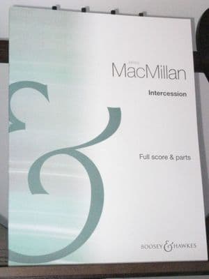 Macmillan J  Intercession for 3 Oboes or 3 Soprano Saxophones