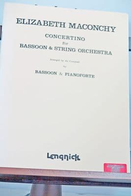 Maconchy E - Concertino for Bassoon & Piano arr Maconchy E