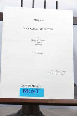 Maganini Q - Ars Contrpunctus for Flute Clarinet & Bassoon