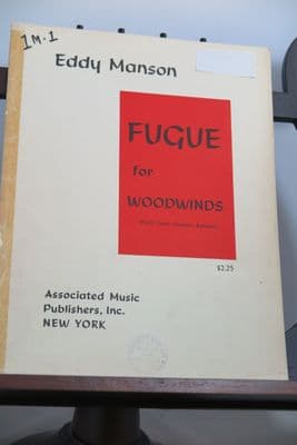 Manson E - Fugue for Woodwinds (Flute Oboe Clarinet Bassoon)