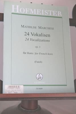 Marchesi M - 24 Vocalizations Op 3 for Horn