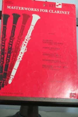 Masterworks for Clarinet Book 2 (World's Favorite Series No 137)