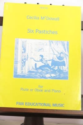 McDowall C - Six Pastiches for Flute (or Oboe) & Piano