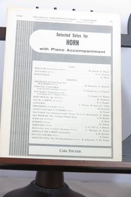 Mendelssohn F - Nocturno from Midsummernight's Dream for Horn & Piano arr Hauser E