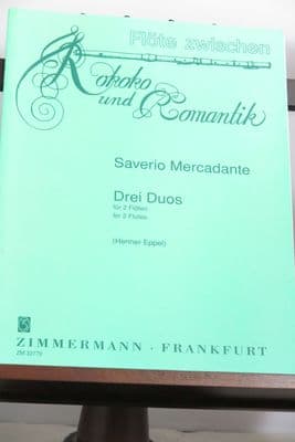 Mercadante S - 3 Duos for 2 Flutes