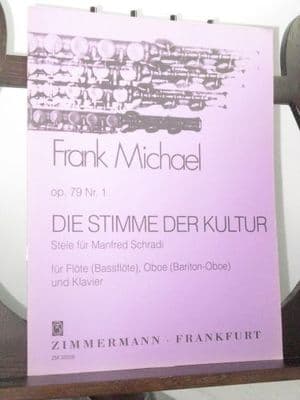 Michael F - Die Stimme der Kultur Op 79 No 1