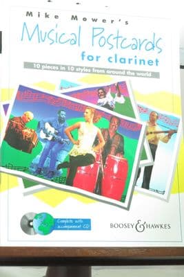 Mike Mower's Musical Postcards for Clarinet - 10 Pieces in 10 Styles from around the world