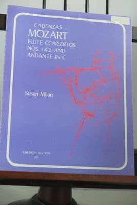 Milan S- Cadenzas for Mozart Flute Concertos 1 & 2 and in C