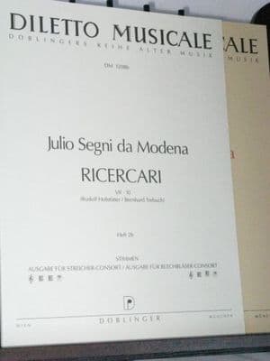 Modena J S da - Ricercare Book 2 (Nos 7 - 11)