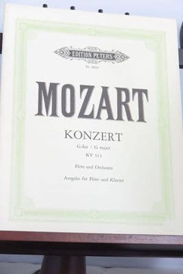 Mozart W A - Concerto in G KV313 for Flute & Piano arr Thiele S
